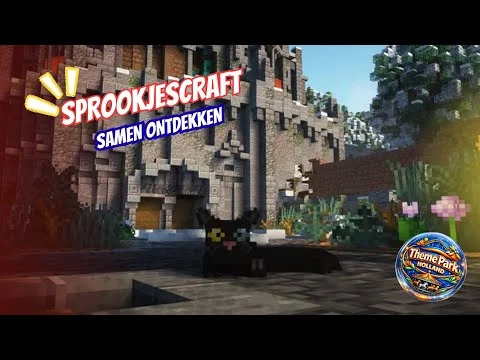 🎆 Sprookjescraft in Minecraft LIVE! | Samen ontdekken 🎮 | Theme Park Holland